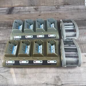 Zebra Electronic Lot Quad Charger UCL172-4 QLN220 As Is